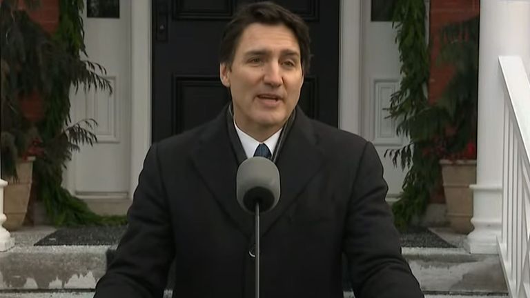 Prime Minister Justin Trudeau's Resignation