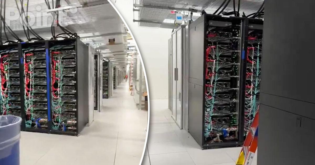 Tesla Cortex supercomputer at Giga Texas