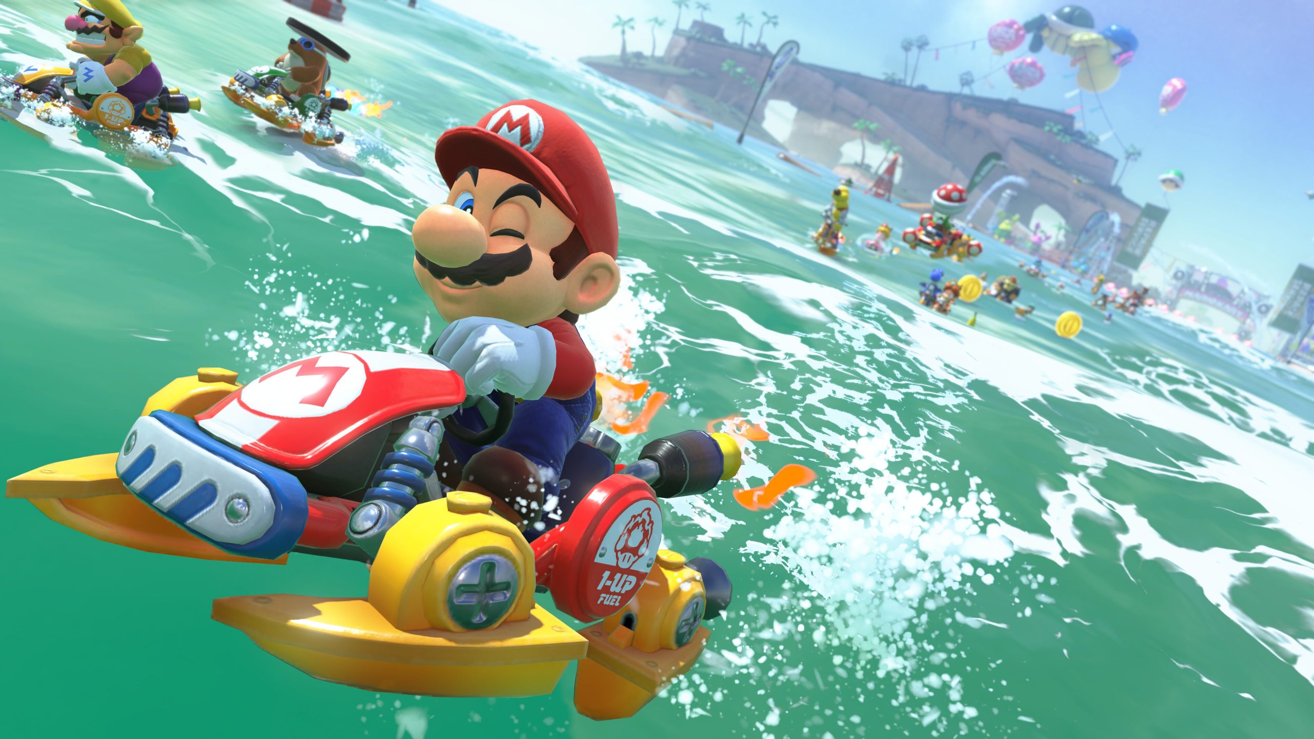 Mario Kart World gameplay screenshot