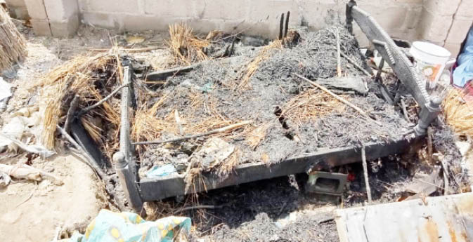 Yardoka community members mourning the loss of 11 children