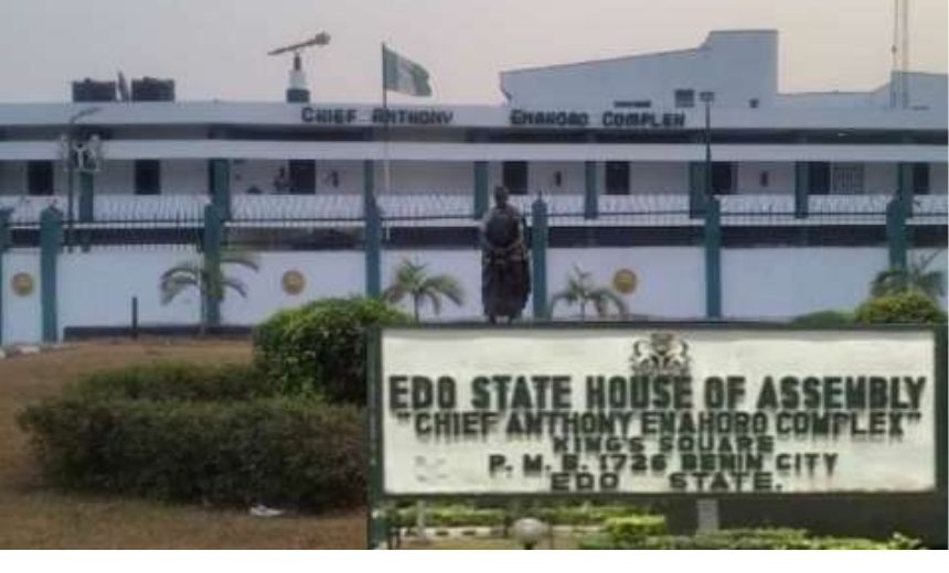The Edo State House of Assembly, where lawmakers recently passed a resolution demanding action on the Etsako East security crisis.